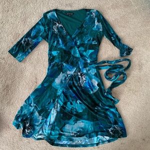 Jones New York floral wrap dress, 14